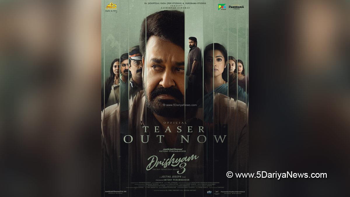 Mohanlal, Drishyam 3, Drishyam 3 Teaser, Tollywood, Tollywood News, Latest Tollywood News, Chennai