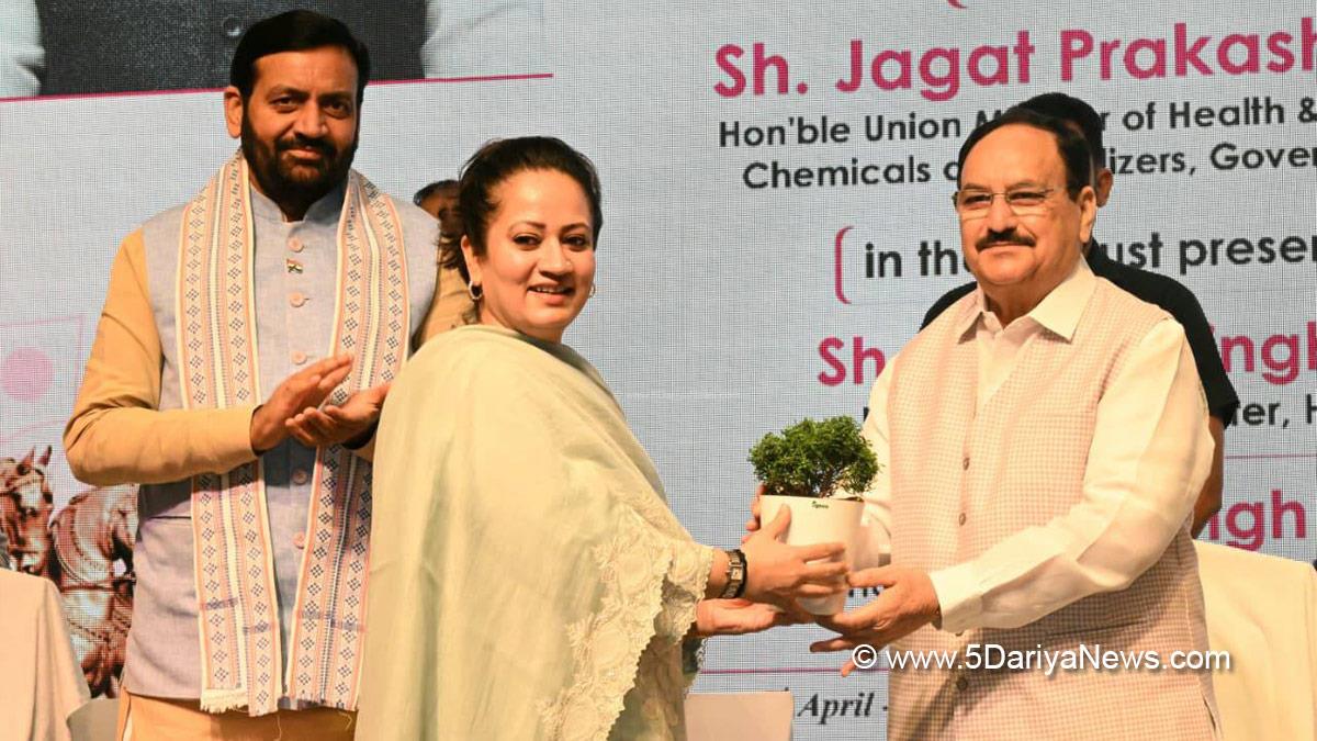 Arti Singh Rao, Nayab Singh Saini, Chief Minister of Haryana, BJP Haryana, Jagat Prakash Nadda