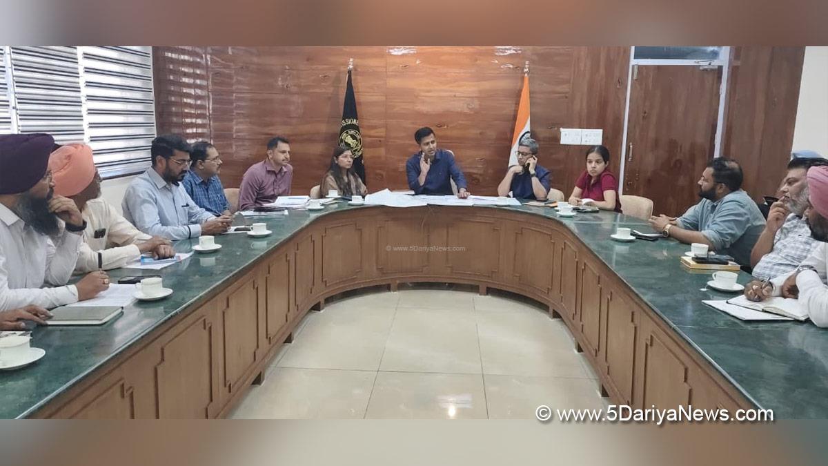 Himanshu Aggarwal, Dr Himanshu Aggarwal, DC Patiala, Deputy Commissioner Patiala, Patiala