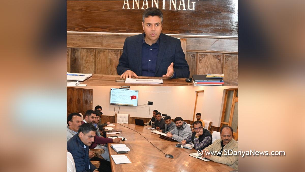 Dr Bilal Mohi Ud Din Bhat, Anantnag, DC Anantnag, Deputy Commissioner Anantnag, Gyan Bharatam Mission