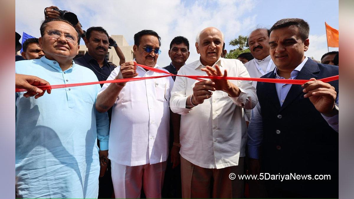 Bhupendra Patel, Chief Minister of Gujarat BJP Gujarat, Gandhinagar, Gujarat, CR Paatil, Chandrakant Raghunath Paatil, Bharatiya Janata Party, BJP, Vibrant Gujarat Regional Conference, Surat
