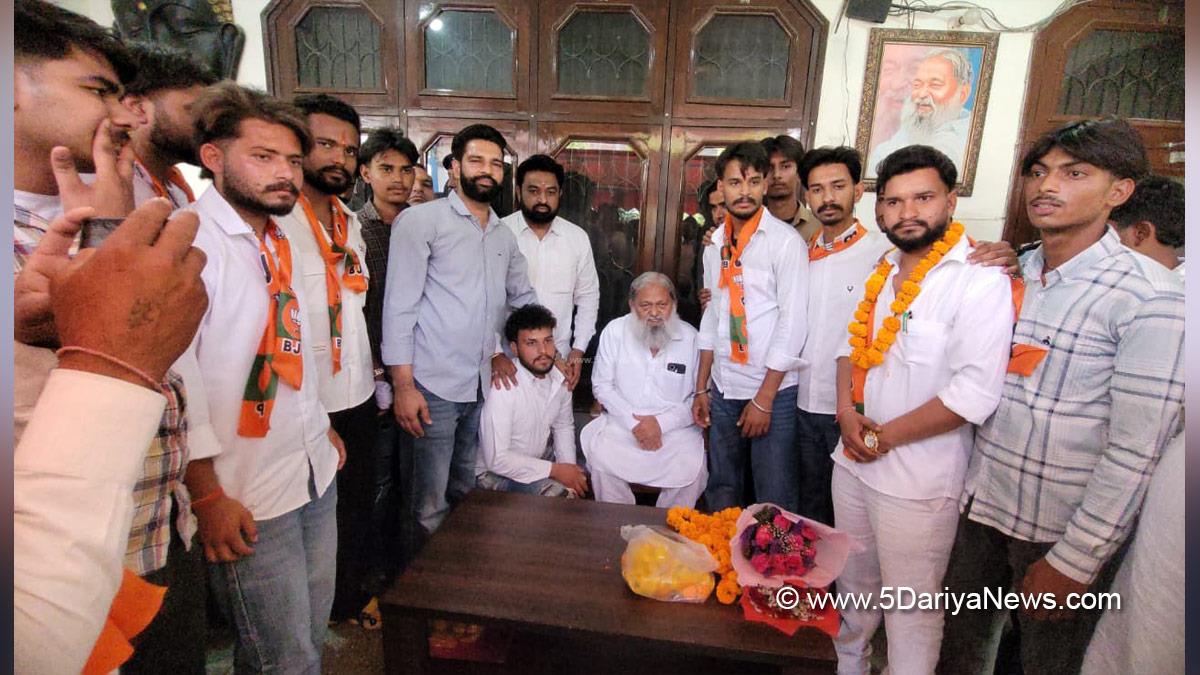 Anil Vij, BJP Haryana, Haryana