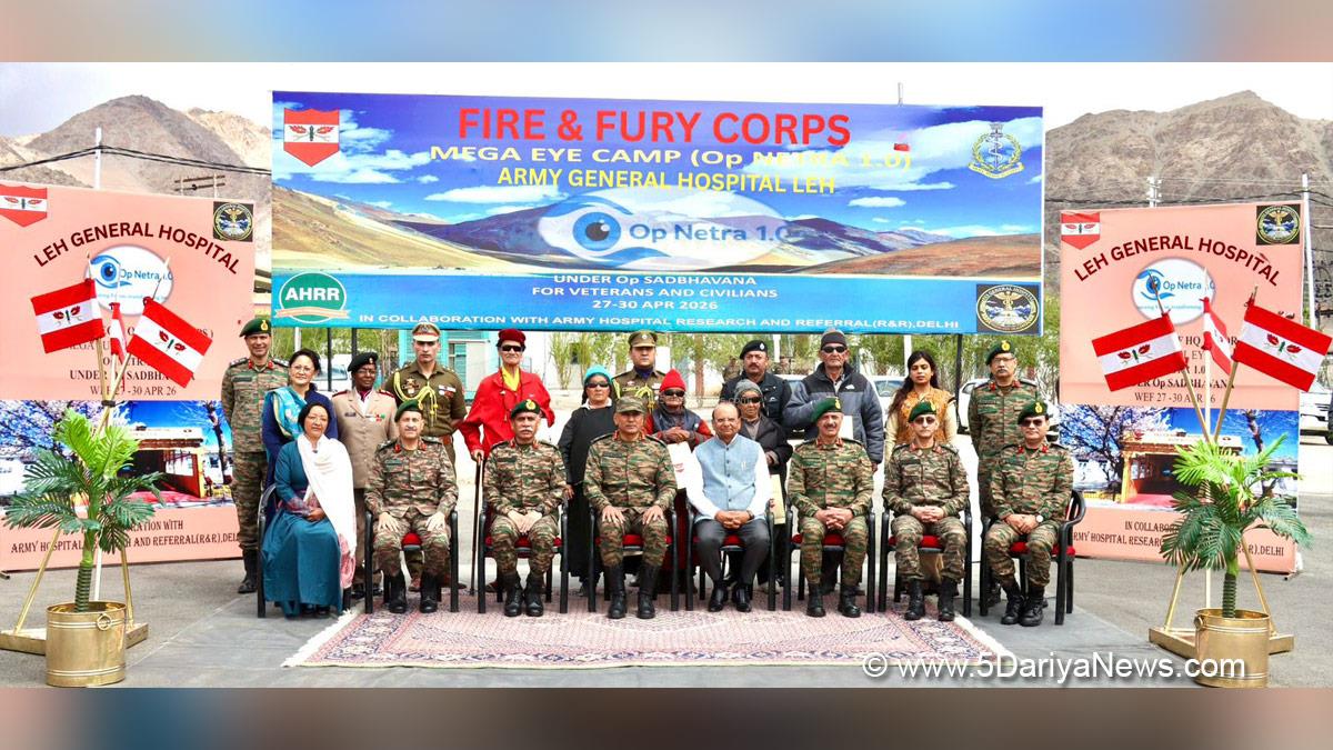 Military, Indian Army, Lt Gen Hitesh Bhalla, Leh, Ladakh