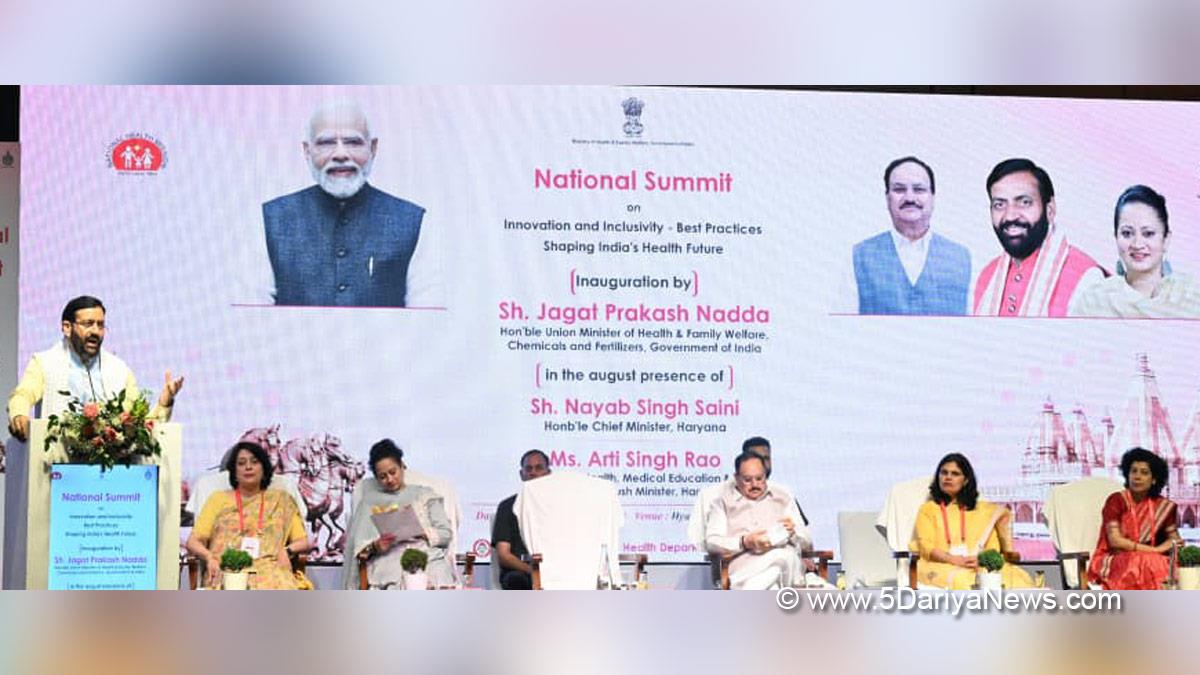 Nayab Singh Saini, Chief Minister of Haryana, BJP Haryana, Arti Singh Rao, Jagat Prakash Nadda, Dr Sumita Misra