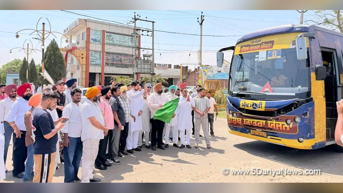 Shery Kalsi, Amansher Singh Shery Kalsi, AAP Punjab, Batala, Mukh Mantri Teerth Yatra, Mukh Mantri Tirth Yatra Scheme