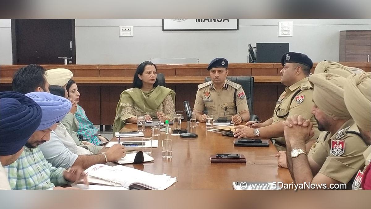 Navjot Kaur, DC Mansa, Deputy Commissioner Mansa, Mansa