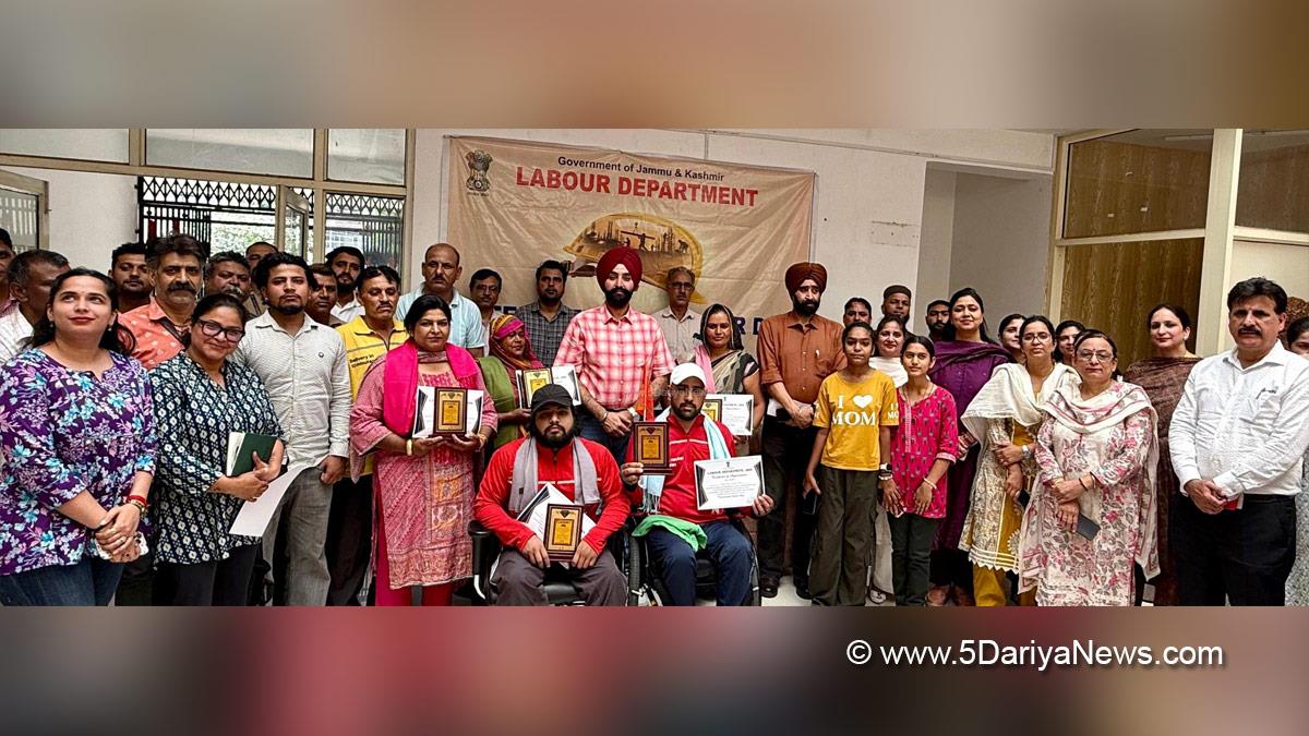 Charandeep Singh Labour Commissioner JK, Jammu