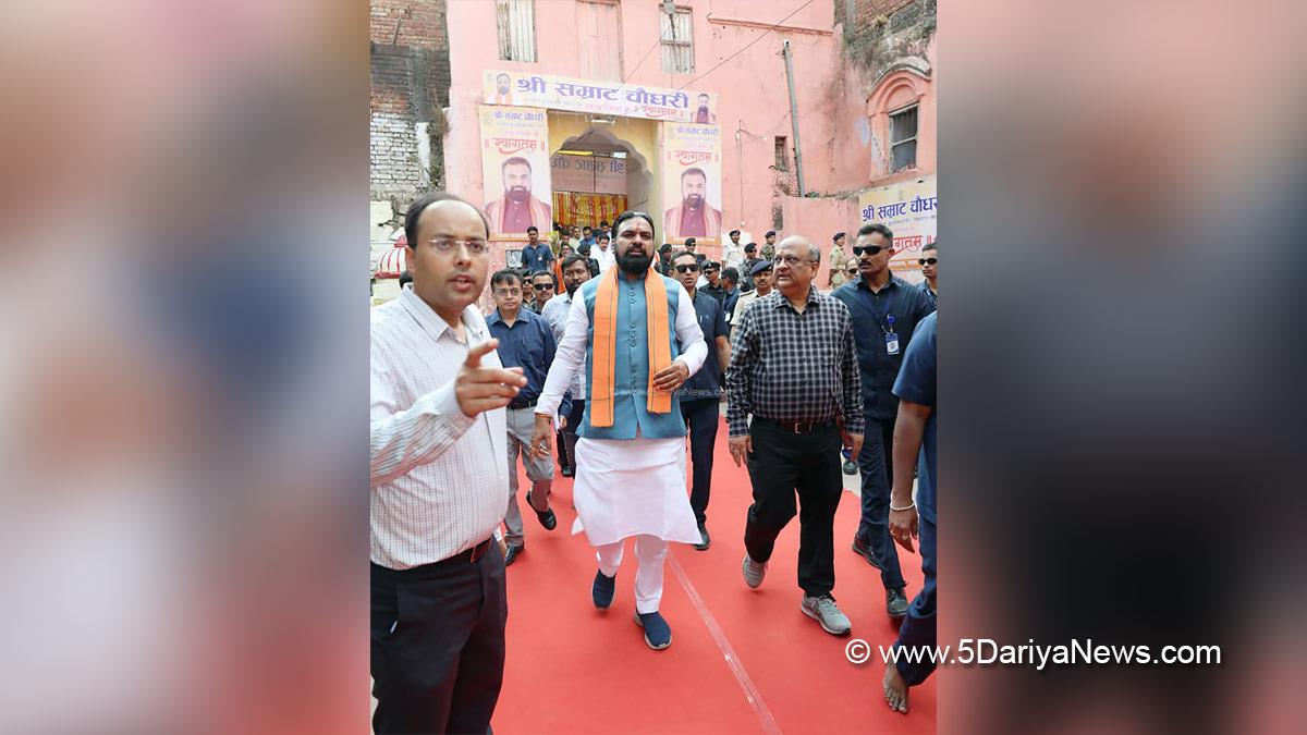Samrat Choudhary, BJP Bihar, Chief Minister of Bihar, Gaya, Bihar, Vishnupad Temple