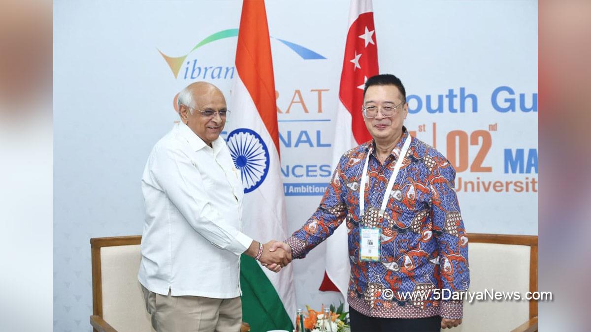 Bhupendra Patel, Chief Minister of Gujarat BJP Gujarat, Surat, Gujarat, Simon Wong