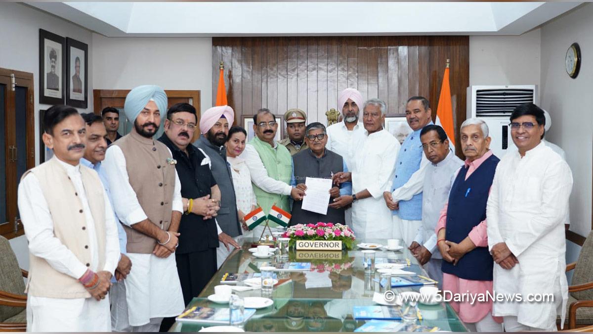 Gulab Chand Kataria, Governor of Punjab, Punjab Governor, Sunil Jakhar, BJP Punjab, Vineet Joshi, Ashwani Sharma