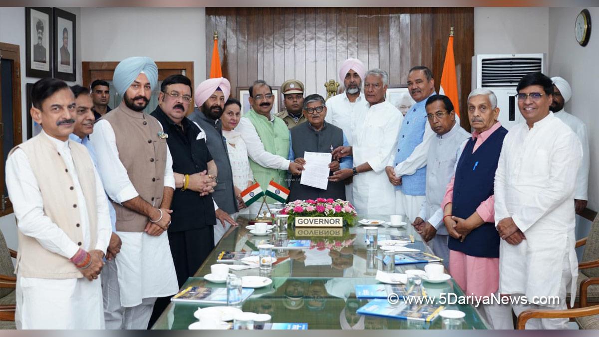 Gulab Chand Kataria, Governor of Punjab, Punjab Governor, Sunil Jakhar, BJP Punjab, Vineet Joshi, Ashwani Sharma