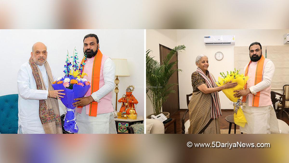Amit Shah, Union Home Minister, BJP, Bharatiya Janata Party, Nirmala Sitharaman, Samrat Choudhary, BJP Bihar, Chief Minister of Bihar, New Delhi