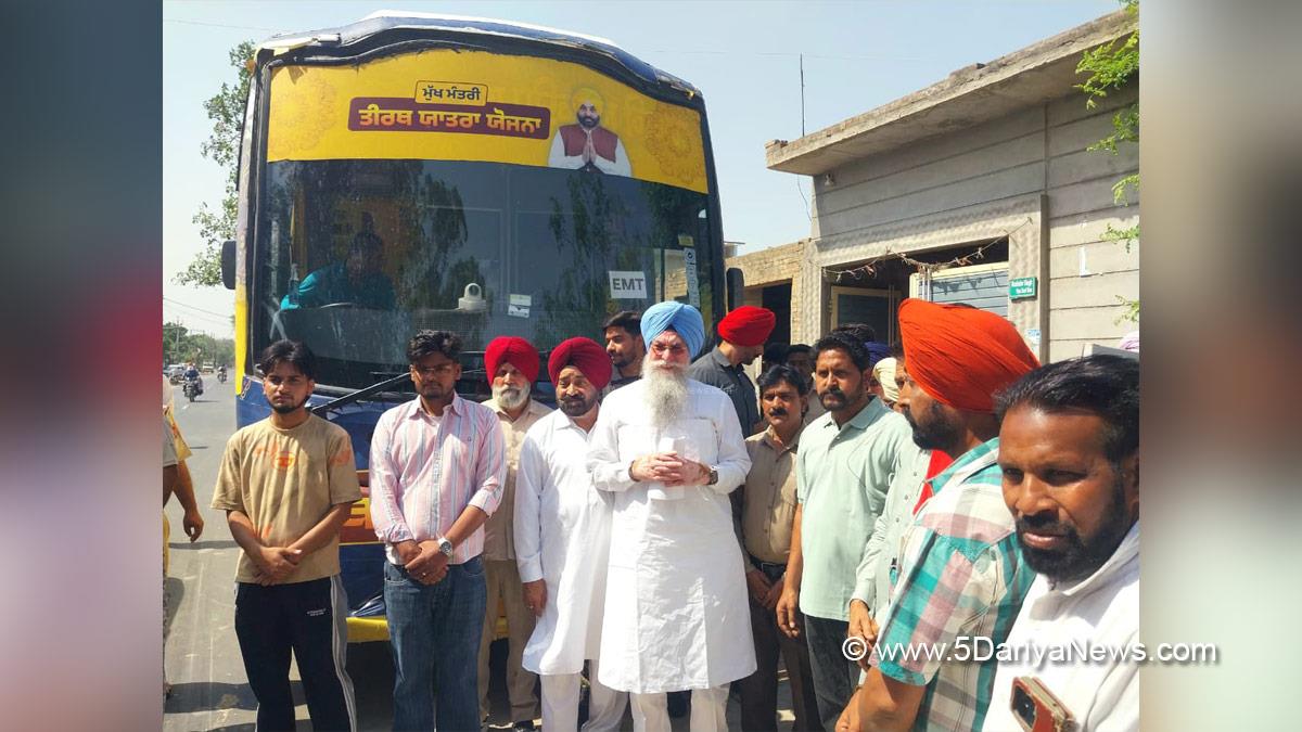 Kultar Singh Sandhwan, AAP Punjab, Kotkapura, Mukh Mantri Teerth Yatra, Mukh Mantri Tirth Yatra Scheme