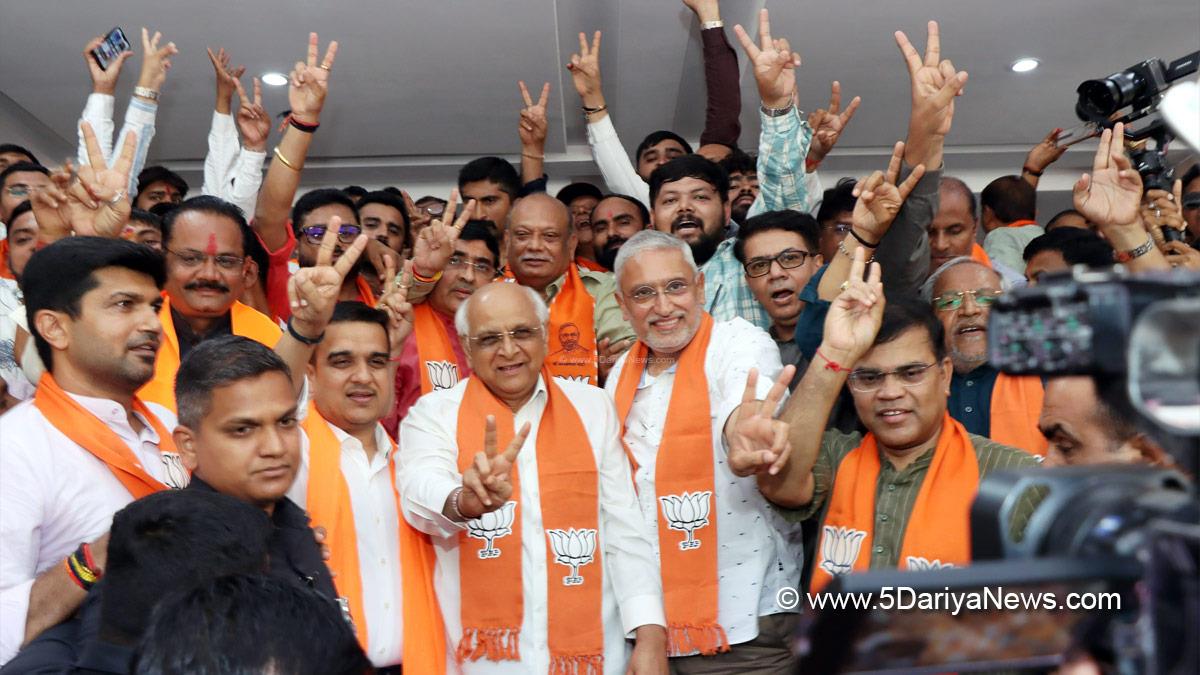 Bhupendra Patel, Bhupendrabhai Rajnikantbhai Patel, Chief Minister of Gujarat, BJP, Bharatiya Janata Party, Gandhinagar, Gujarat