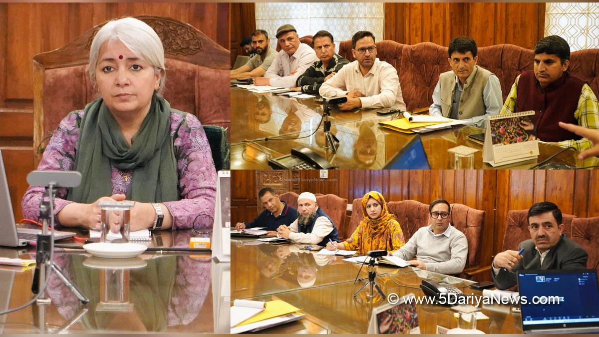 Indu Kanwal Chib, Bandipora, Deputy Commissioner Bandipora, Swachh Bharat Mission Gramin, SBMG, Nasha Mukt Bharat Abhiyan, NMBA
