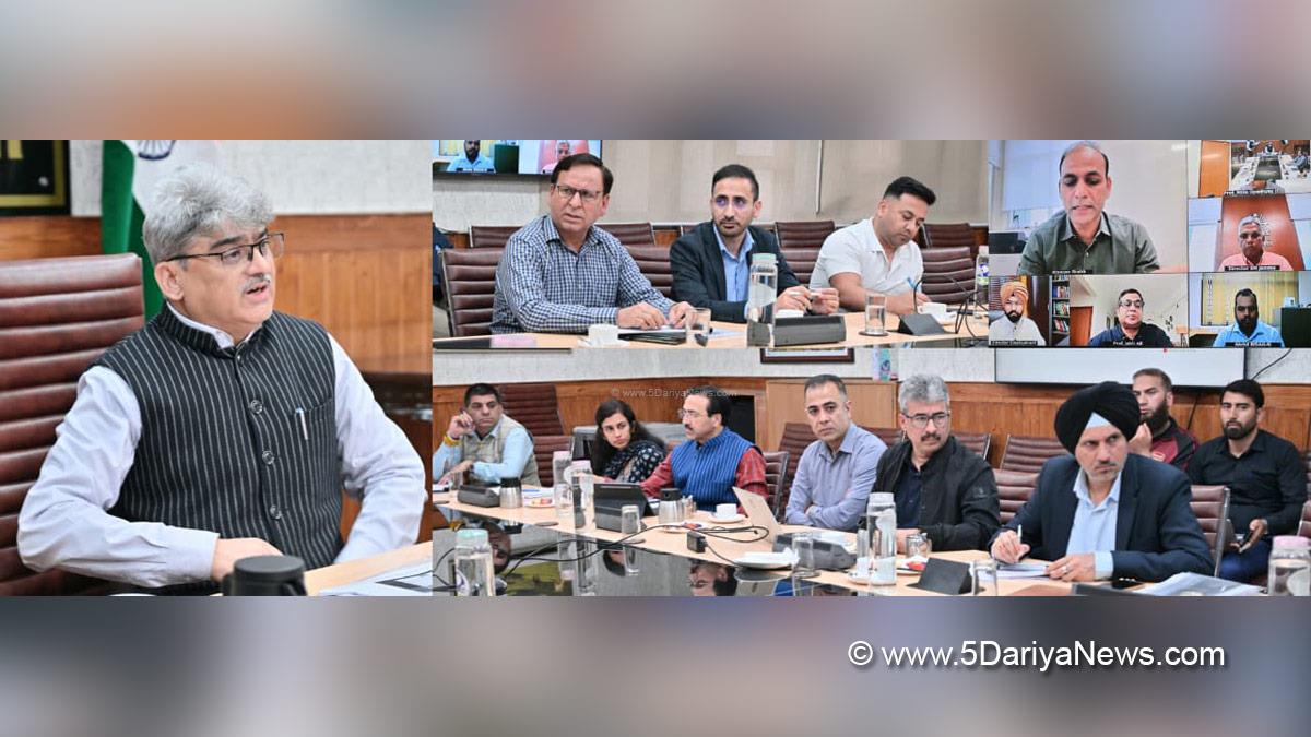 Atal Dulloo, Chief Secretary, Srinagar, Jammu and Kashmir MSME Health Clinic, JKMHC