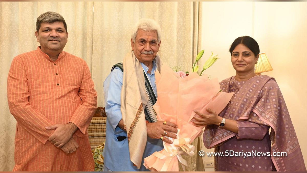 Manoj Sinha, Lieutenant Governor JK, Anupriya Patel, Bharatiya Janata Party, BJP, Ashish Singh Patel, Srinagar