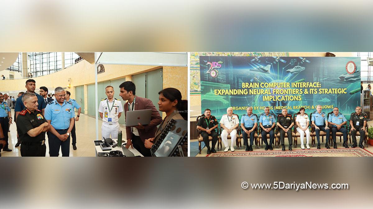 Military, Indian Army, General Anil Chauhan, Chief of Defence Staff, CDS, Brain Computer Interface, BCI, New Delhi