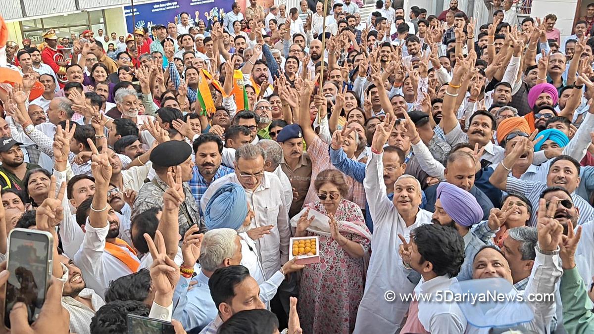 Jatinder Pal Malhotra, Jitender Pal Malhotra, BJP Chandigarh, Sanjay Tandon, Kirron Kher