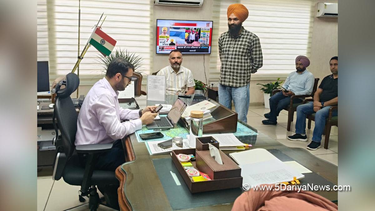 Harpreet Singh, DC Barnala, Deputy Commissioner Barnala, Barnala