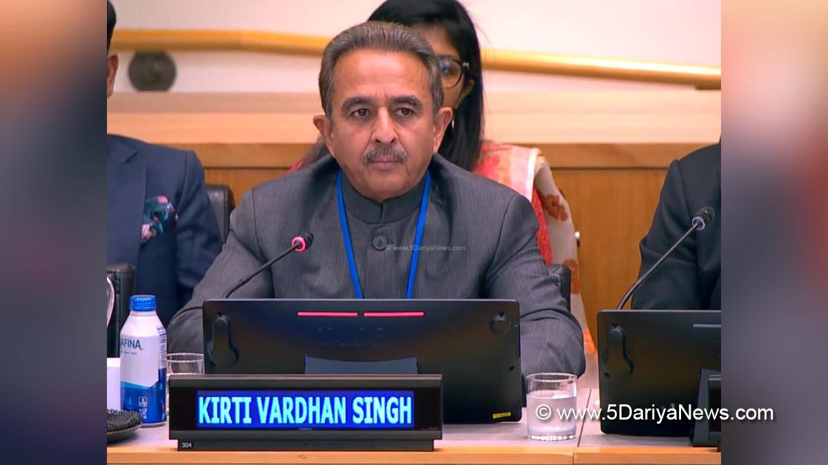 Kirti Vardhan Singh, BJP, Bharatiya Janata Party, United Nation