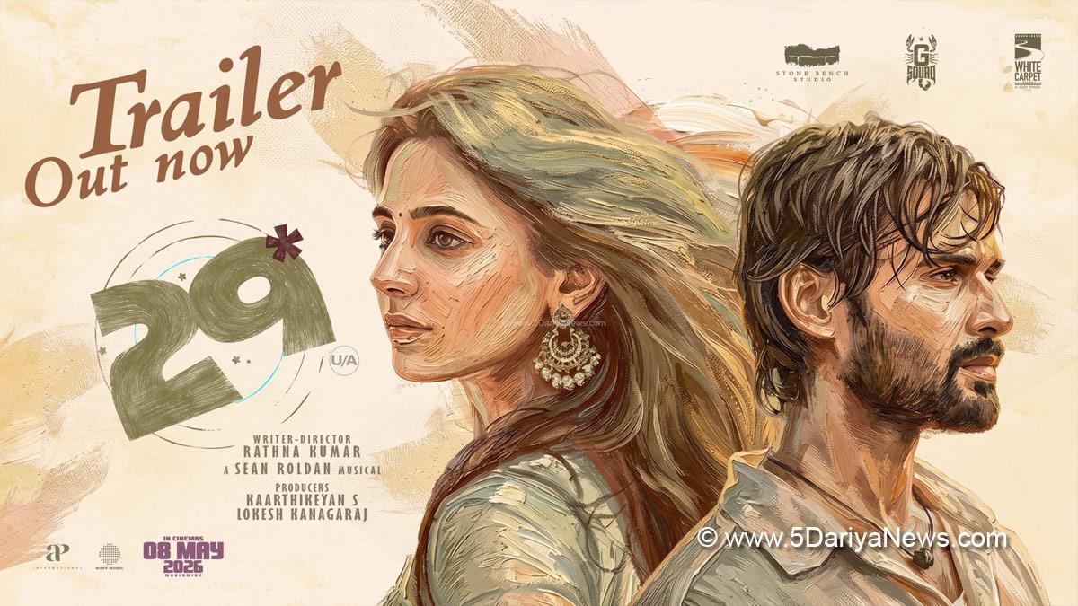 Rathna Kumar, Vidhu, Preethi Asrani, 29 The Film, 29 The Film Trailer, Tollywood, Tollywood News, Latest Tollywood News, Chennai