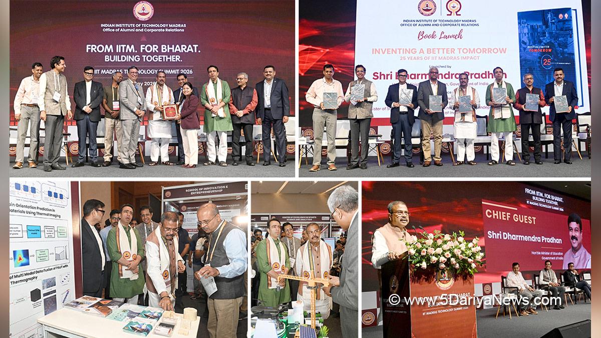 Dharmendra Pradhan, Dharmendra Debendra Pradhan, BJP, Bharatiya Janata Party, Union Education Minister, Jayant Chaudhary, IIT Madras Tech Summit, New Delhi