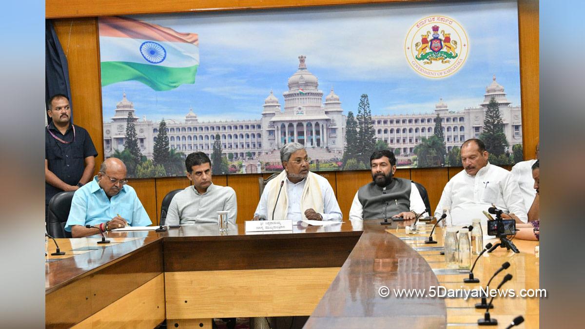 Siddaramaiah, Chief Minister of Karnataka, Indian National Congress, Congress, Bengaluru