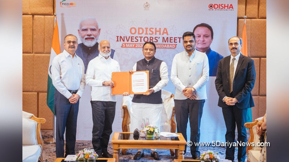 Mohan Charan Majhi, BJP Odisha, Chief Minister of Odisha, Ahmedabad, Odisha Investors Meet