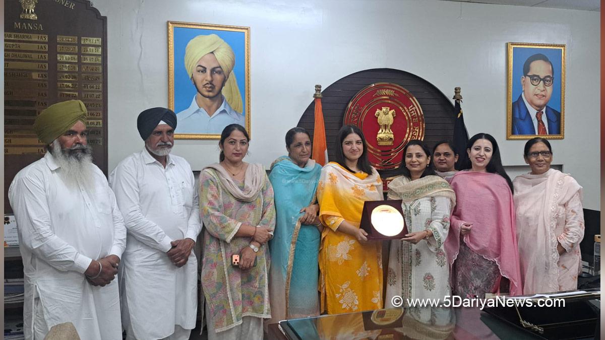 Navjot Kaur, DC Mansa, Deputy Commissioner Mansa, Mansa