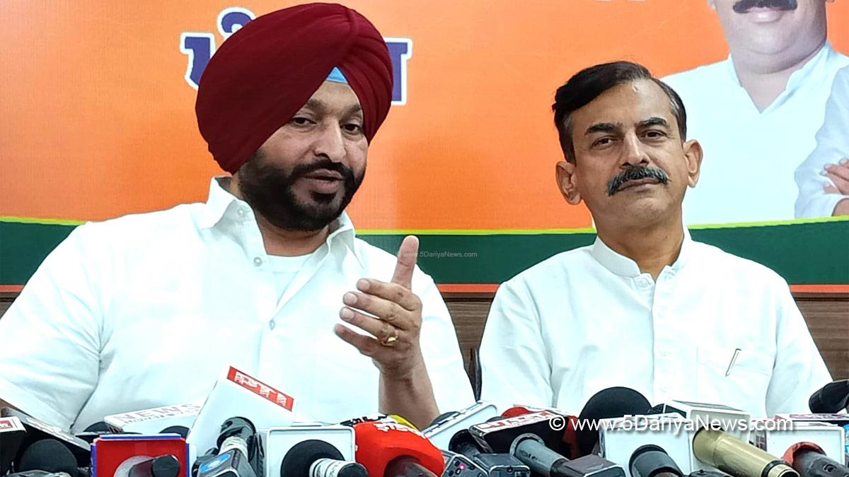 Ravneet Singh Bittu, Bharatiya Janata Party, BJP, Vineet Joshi, BJP Punjab