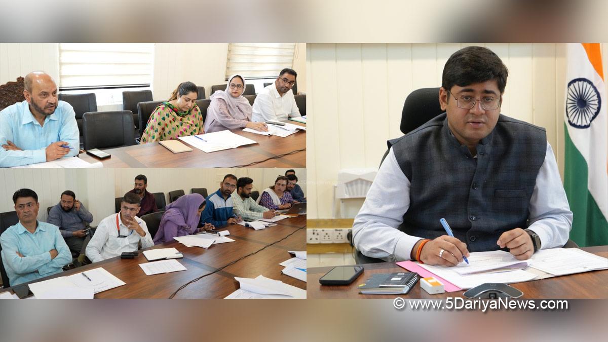 Jatin Kishore, Ganderbal, Deputy Commissioner Ganderbal, District Level Implementation Committee, DLIC, Mission YUVA