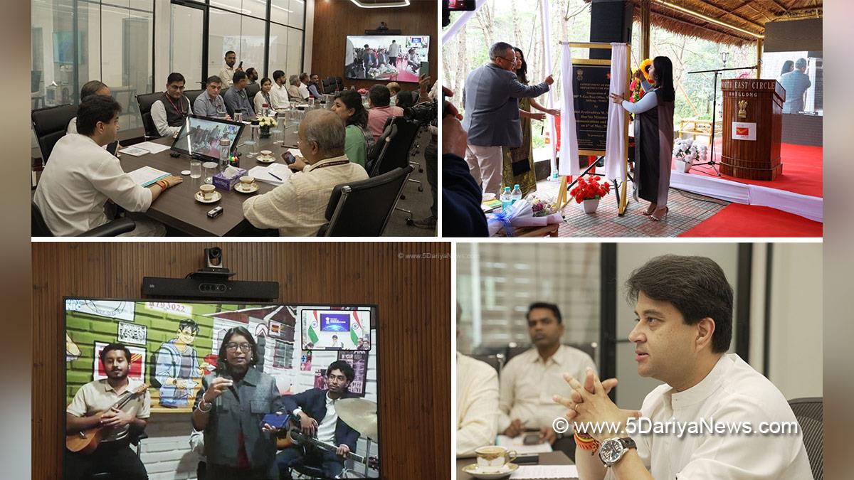 Jyotiraditya Scindia, Jyotiraditya Madhavrao Scindia, BJP, Bharatiya Janata Party, North Eastern Hill University, NEHU, Shillong