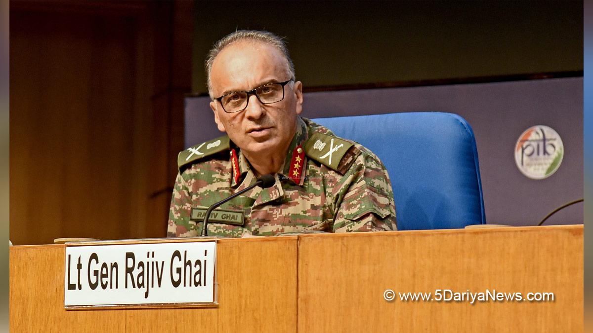 Military, Indian Army, Indian Armed Forces, Lieutenant General Rajiv Ghai, Operation Sindoor, New Delhi