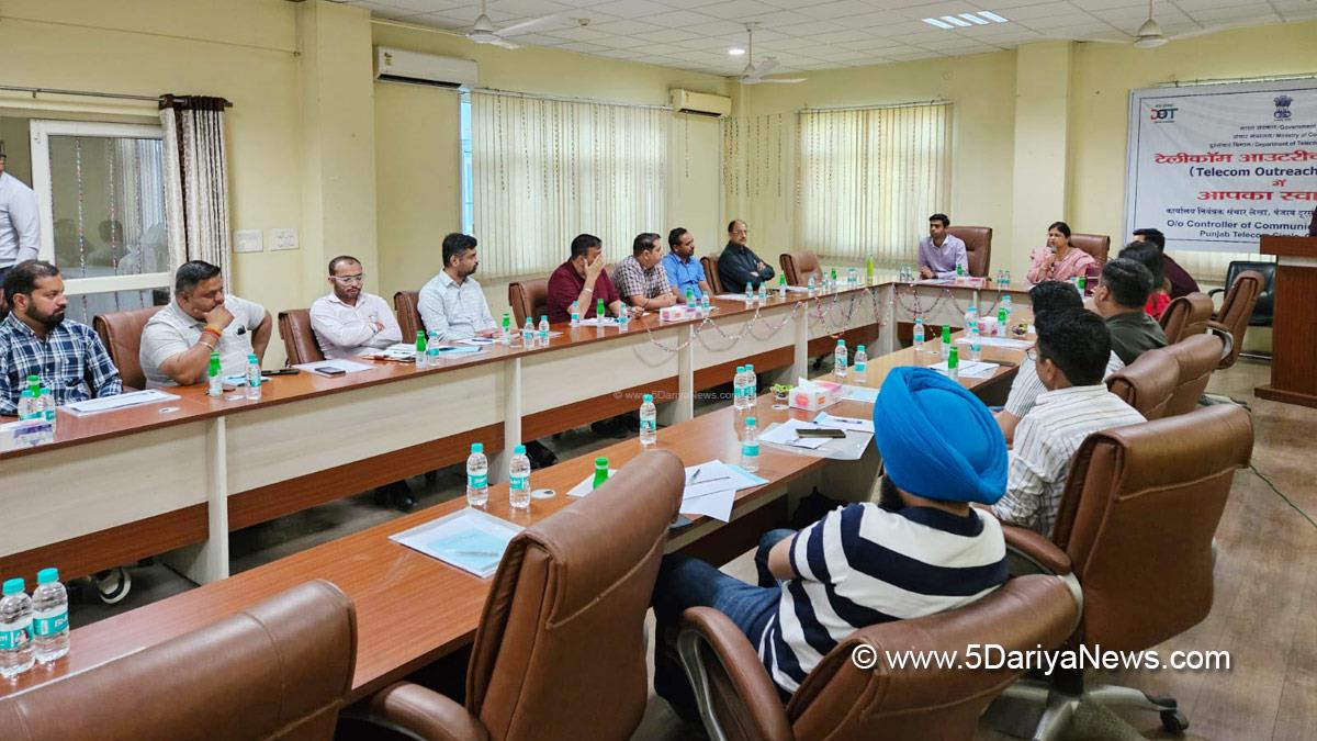 Telecom Outreach Programme, TOP, Controller of Communications Accounts, CCA, CCA Punjab, Punjab Telecom Circle, Jalandhar