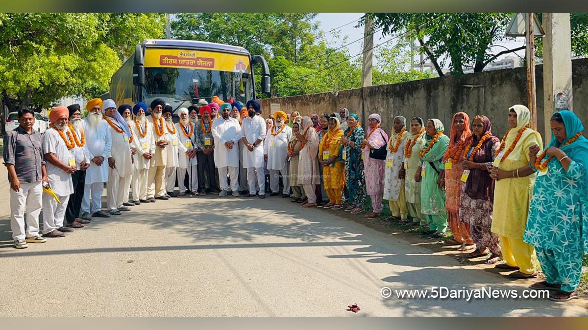 Kuljit Singh Randhawa, AAP Punjab, Zirakpur, Mukh Mantri Teerth Yatra, Mukh Mantri Tirth Yatra Scheme