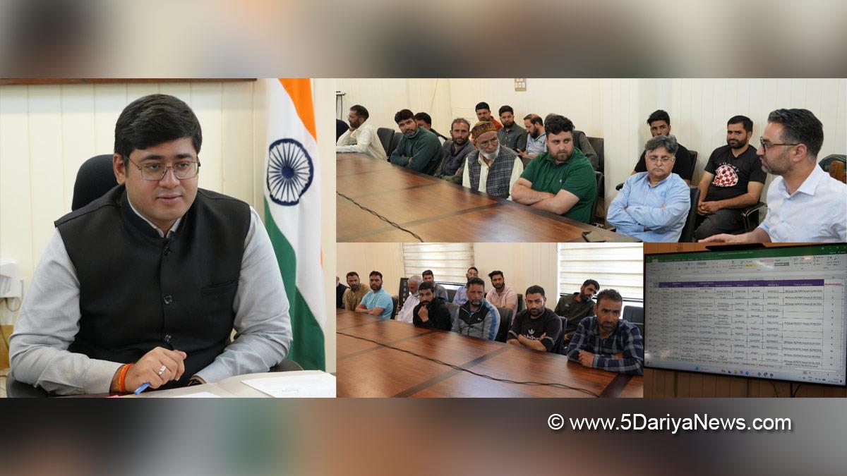 Jatin Kishore, Ganderbal, Deputy Commissioner Ganderbal, Amarnath Yatra 2026, Shri Amarnathji Yatra 2026