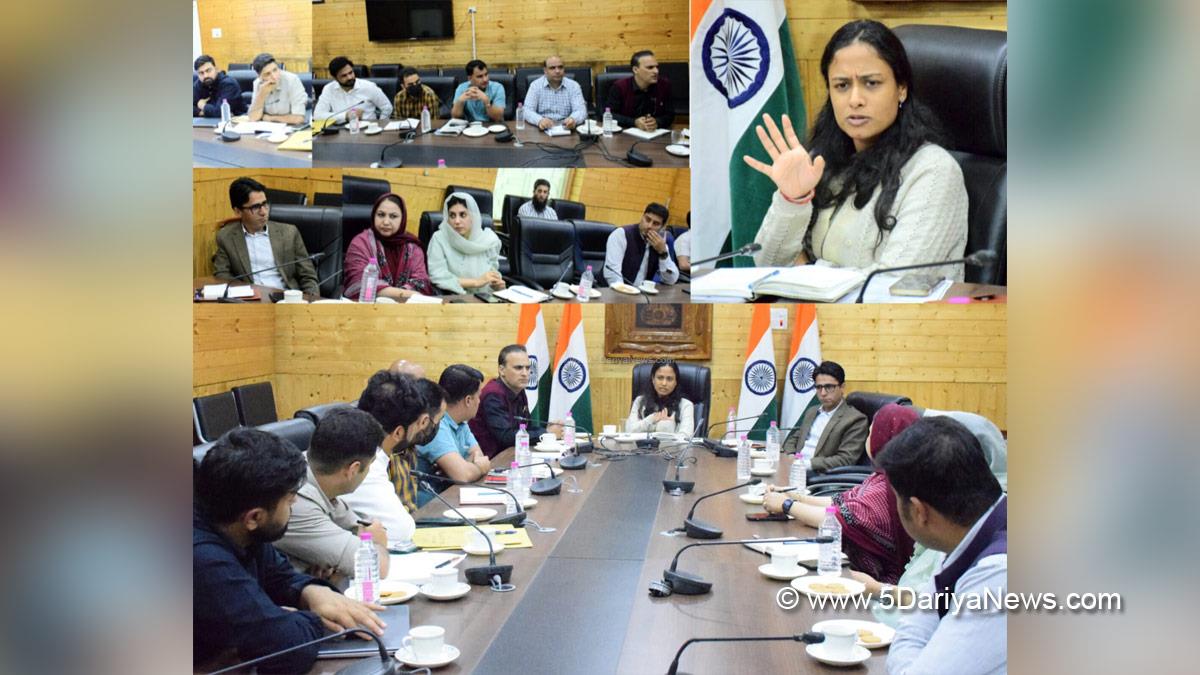 Shreya Singhal, Director Department of Information and Public Relations, DIPR, Nasha Mukt Jammu Kashmir Abhiyaan, Srinagar