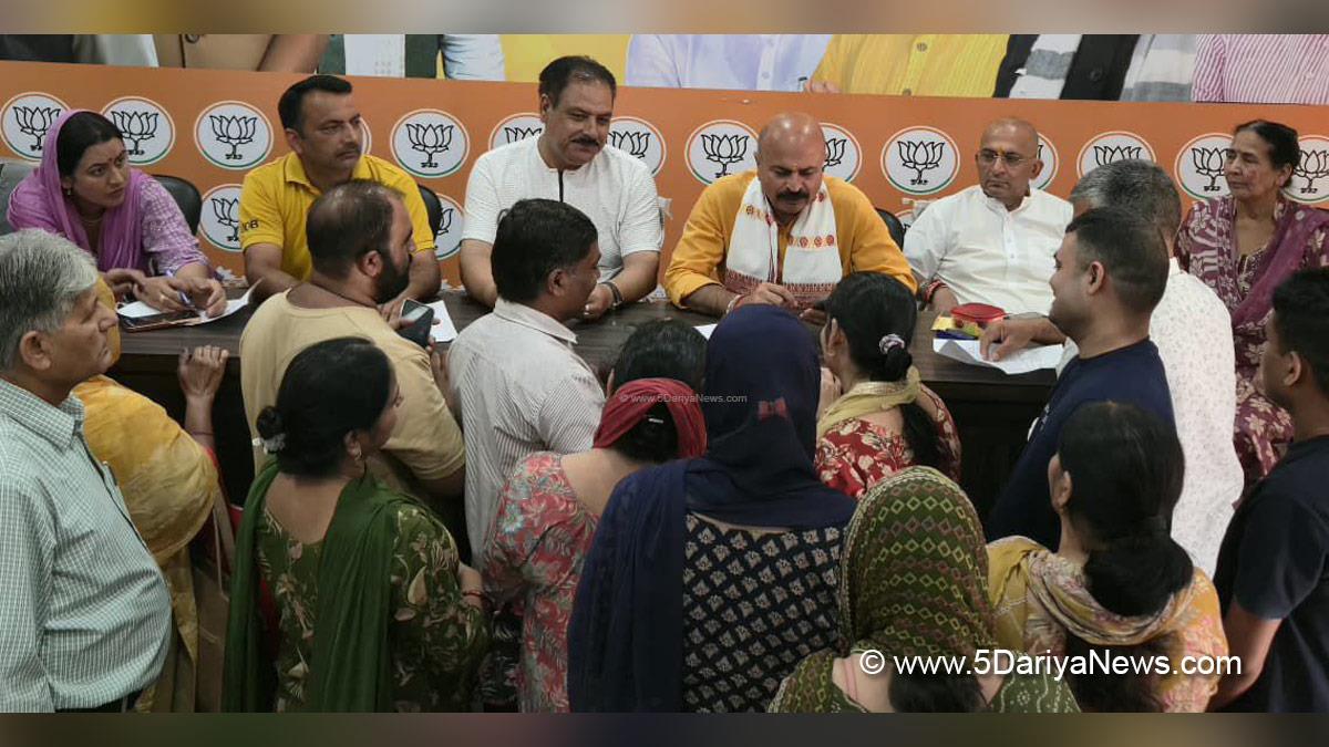 Yudhvir Sethi, BJP JK, Jammu