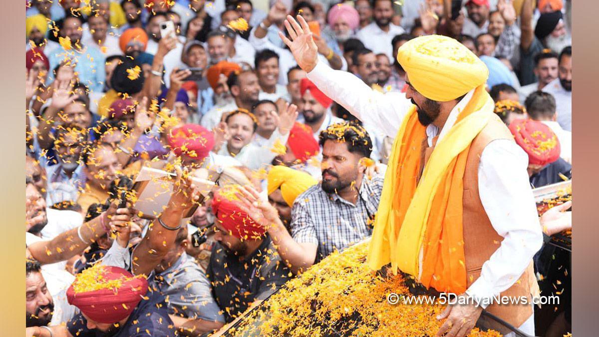 Bhagwant Mann, Bhagwant Singh Mann, AAP Punjab, Chief Minister Of Punjab, Amritsar, Jalandhar, Shukrana Yatra
