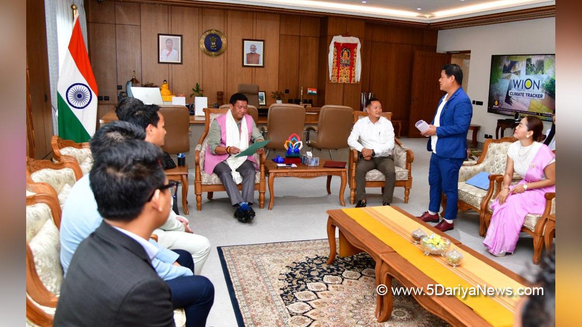 Pema Khandu, Itanagar, Arunachal Pradesh, Chief Minister of Arunachal Pradesh