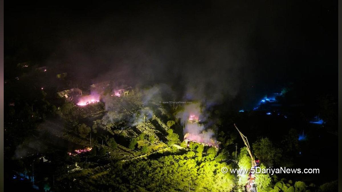 Tragedy World, Blast, Firecracker Plant Blast, China