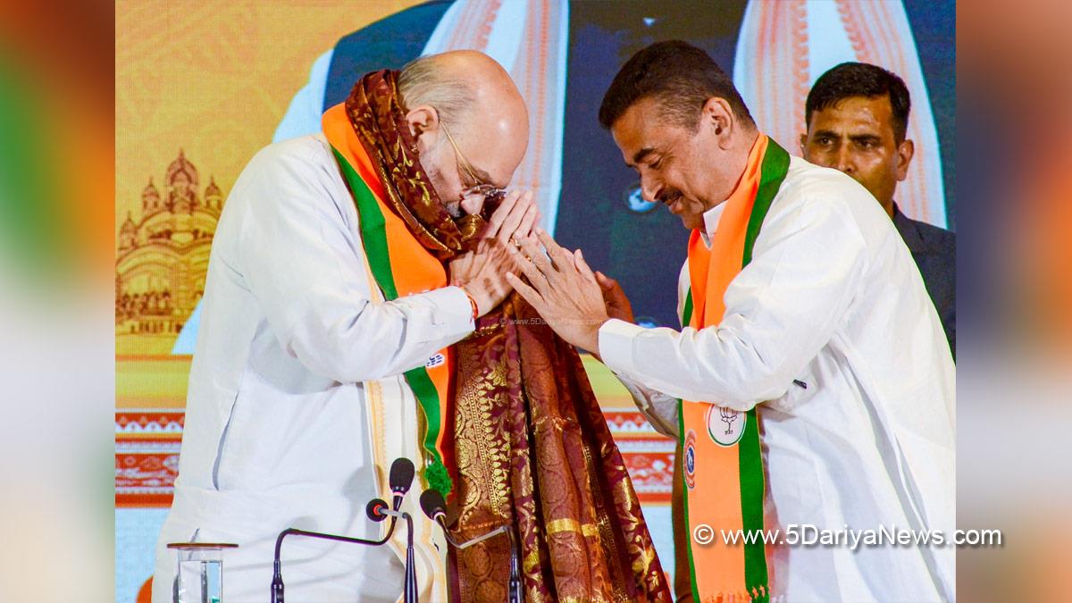 Amit Shah, Union Home Minister, BJP, Bharatiya Janata Party, Suvendu Adhikari, Chief Minister of West Bengal, BJP West Bengal, Kolkata
