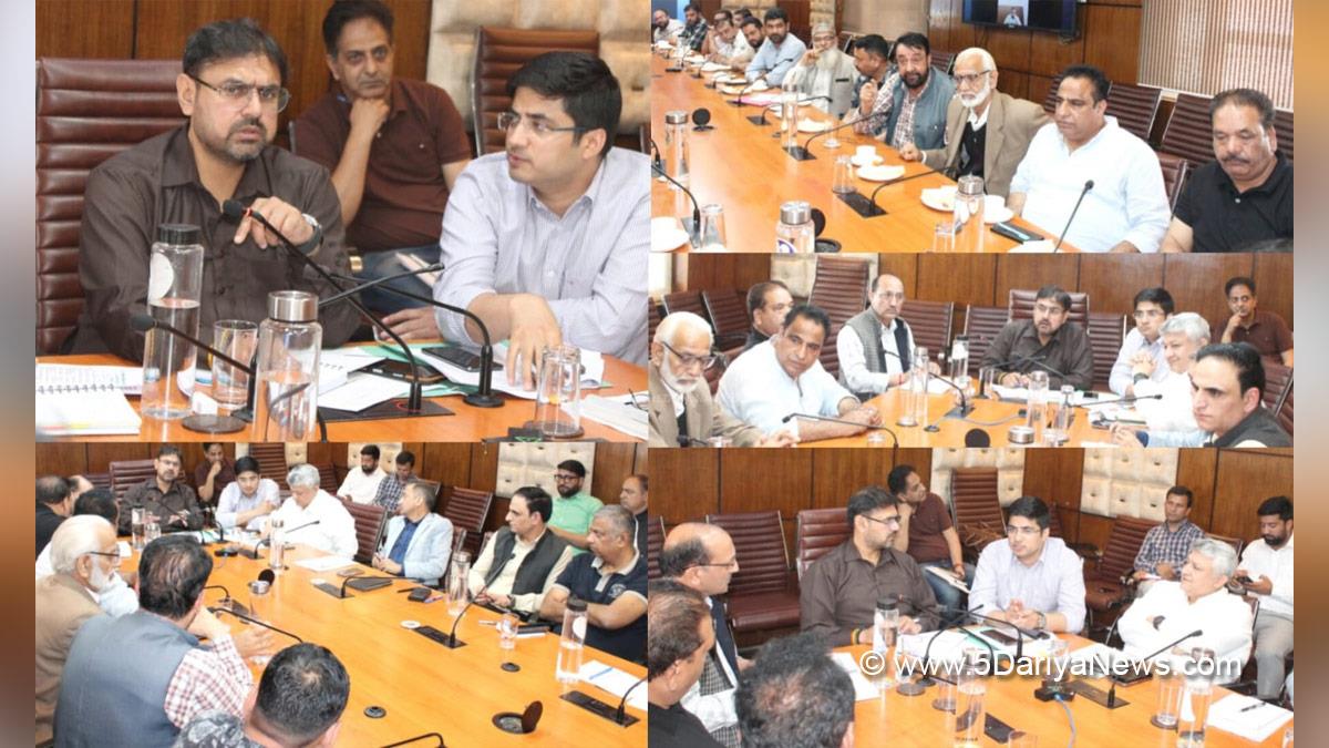 Satish Sharma, Jammu and Kashmir National Conference, National Conference, Faz Lul Haseeb, Commissioner SMC, Srinagar Municipal Corporation, SMC, Srinagar