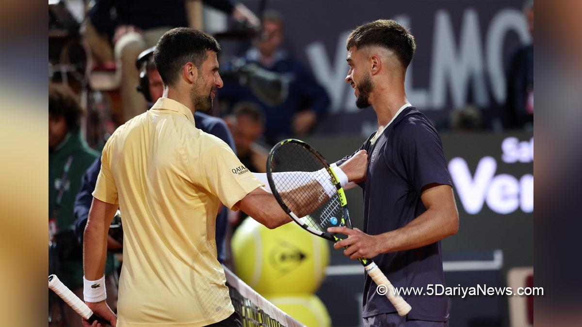 Sports News, Tennis, Novak Djokovic, Dario Prizmic, Italian Open, Rome