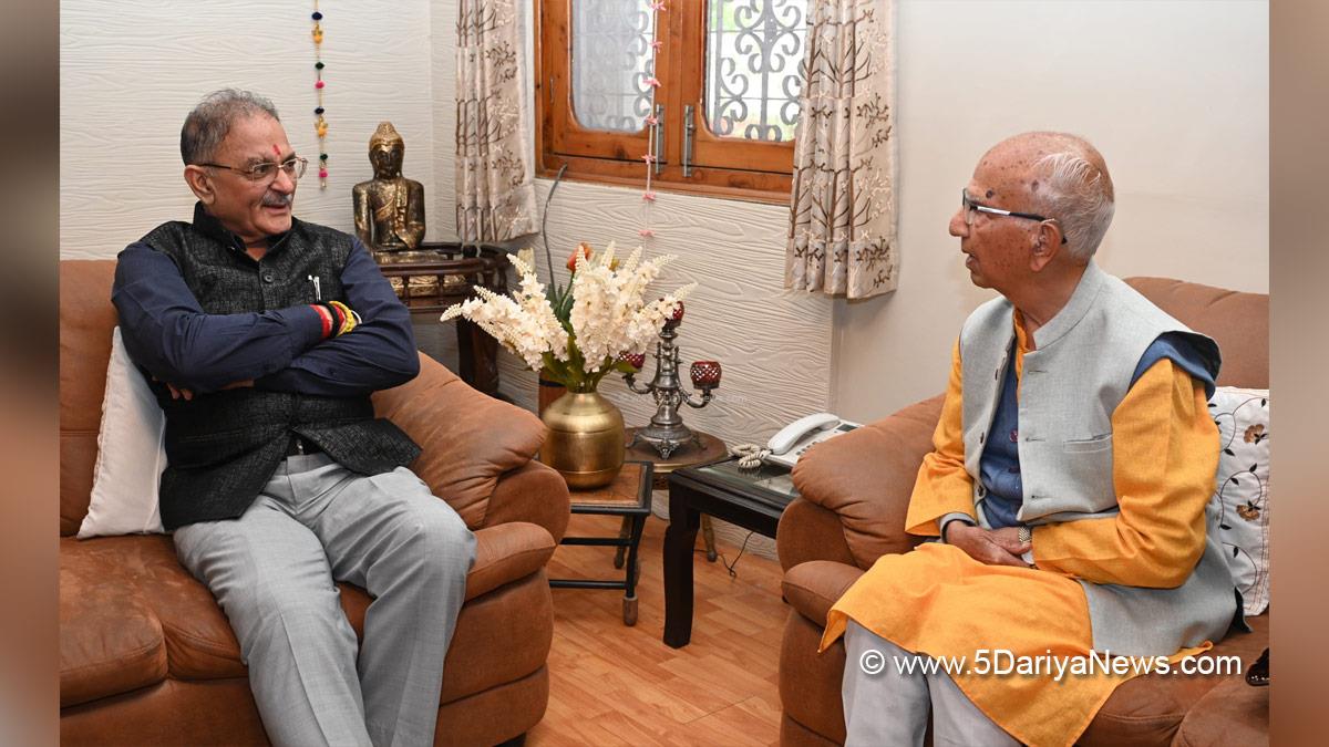Kavinder Gupta, Himachal Pradesh, Himachal, BJP Himachal, Shimla, Raj Bhawan, Shanta Kumar