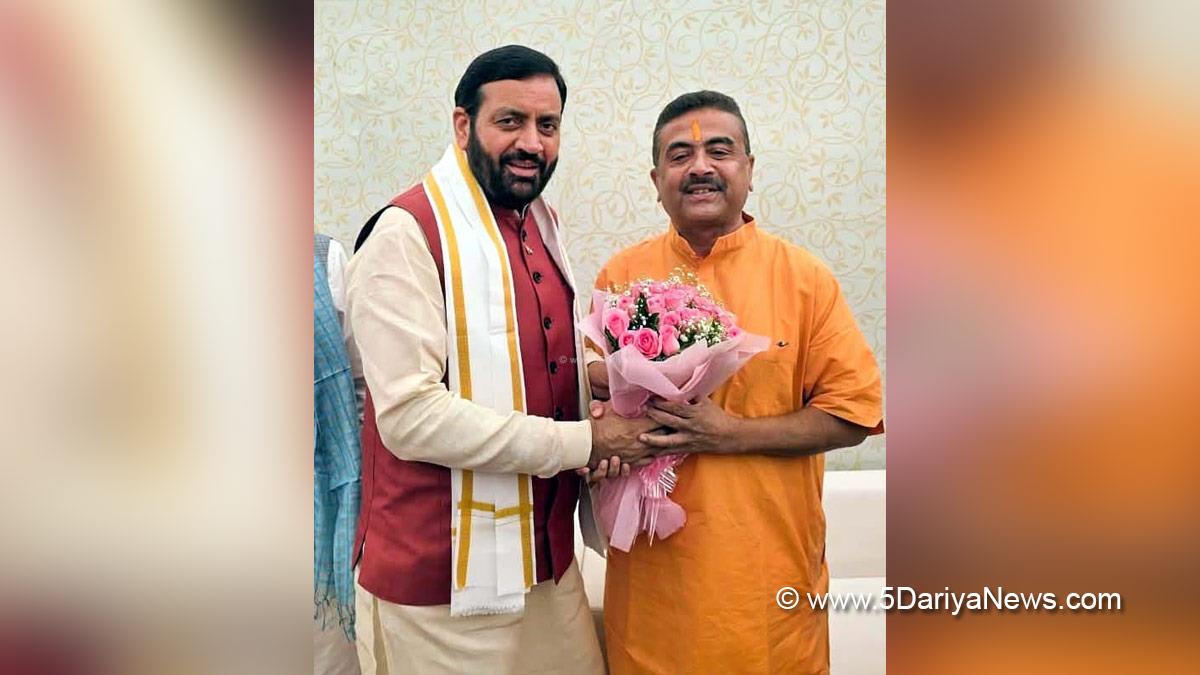 Nayab Singh Saini, Chief Minister of Haryana, BJP Haryana, Suvendu Adhikari, BJP West Bengal, Chief Minister of West Bengal, West Bengal
