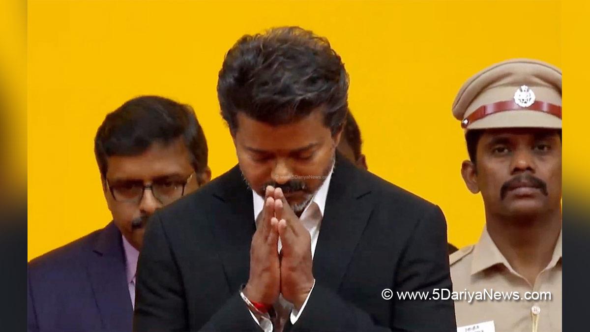 Joseph Vijay, Chandrasekaran Joseph Vijay, Chief Minister of Tamil Nadu, Tamilaga Vettri Kazhagam, TVK, Chennai, Tamil Nadu