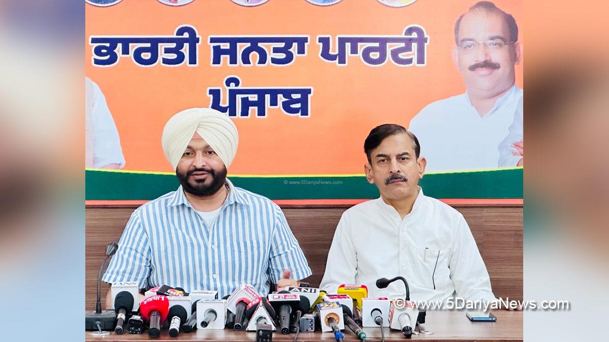 Ravneet Singh Bittu, Bharatiya Janata Party, BJP, Vineet Joshi, BJP Punjab