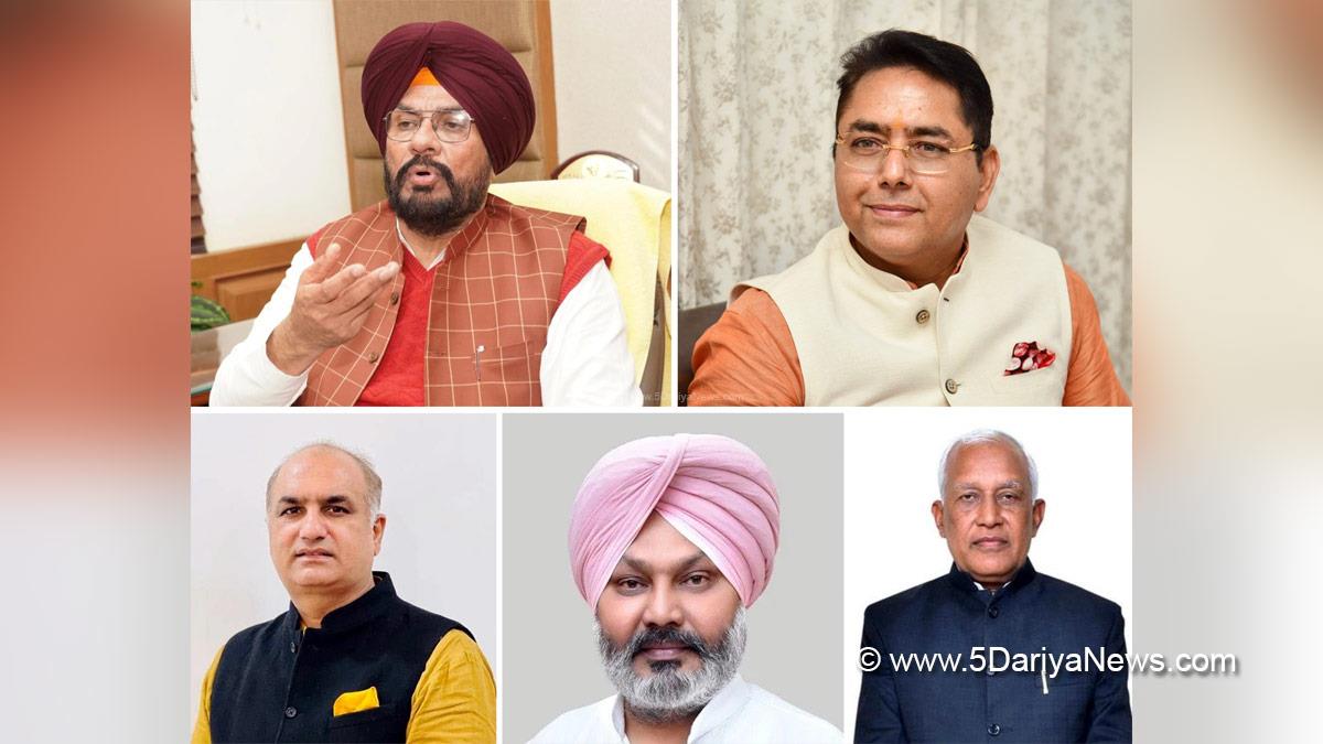Harpal Singh Cheema, Advocate Harpal Singh Cheema, AAP Punjab, Aman Arora, Deepak Bali, Kuldeep Singh Dhaliwal, Barinder Kumar Goyal